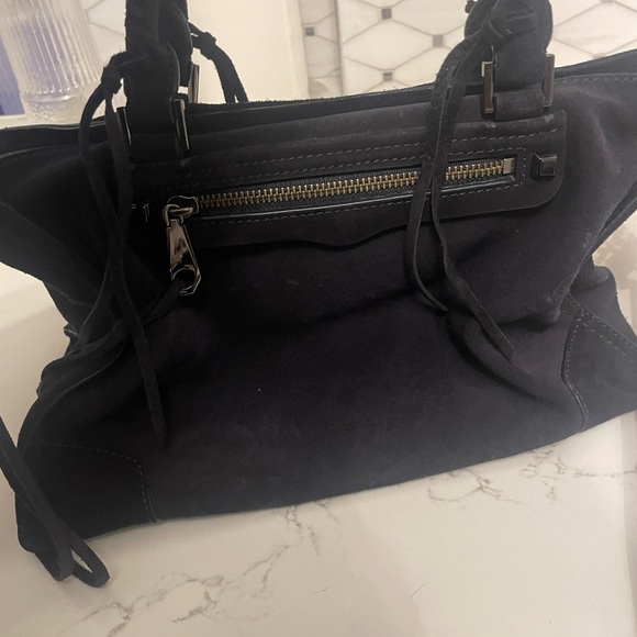 Rebecca minkoff regan satchel. Color dark navy - Picture 2 of 4